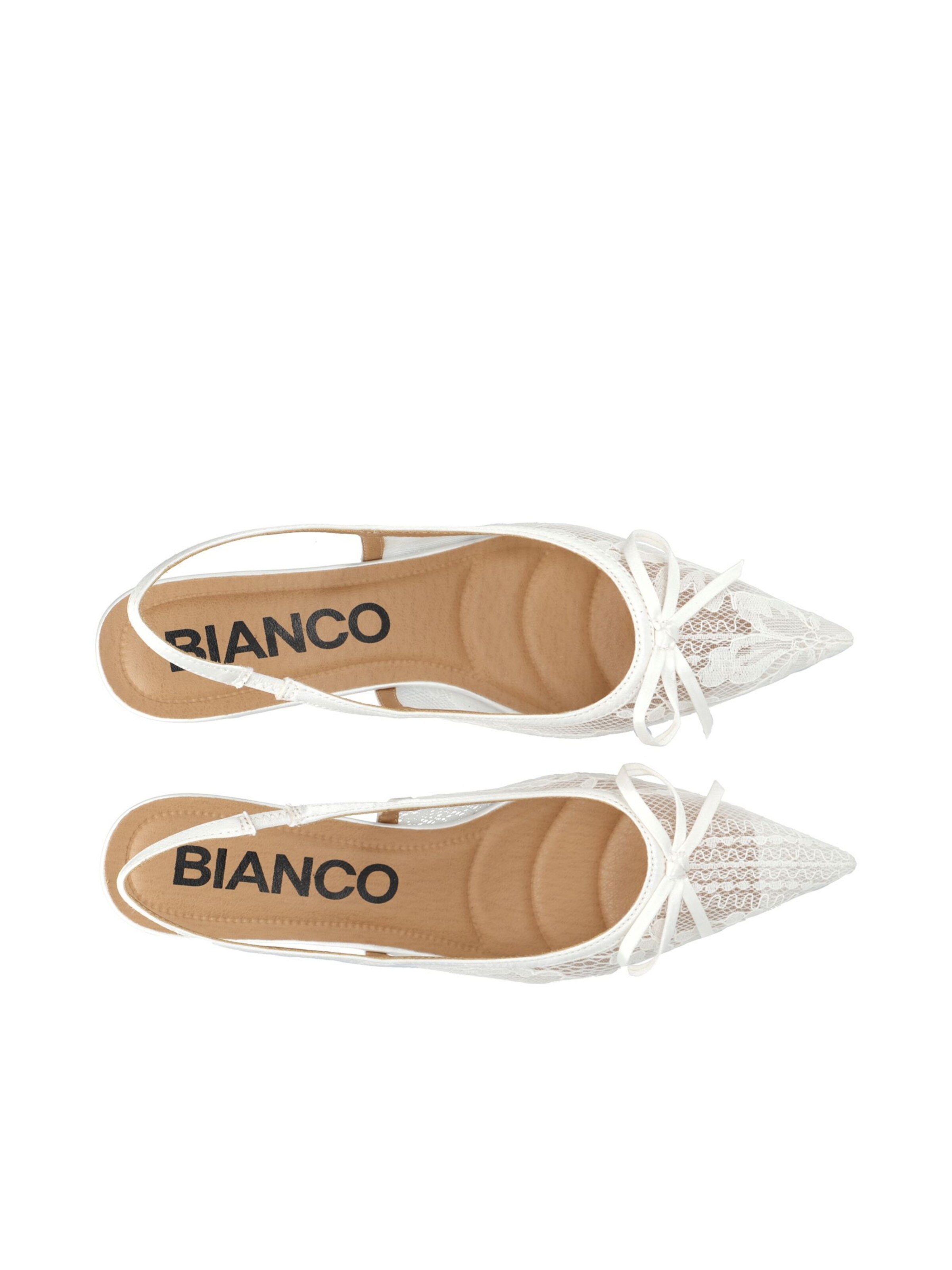 Bianco Slingback pumps 'Kristin' in White