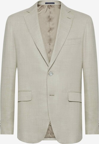 Veste de costume Boggi Milano en beige : devant