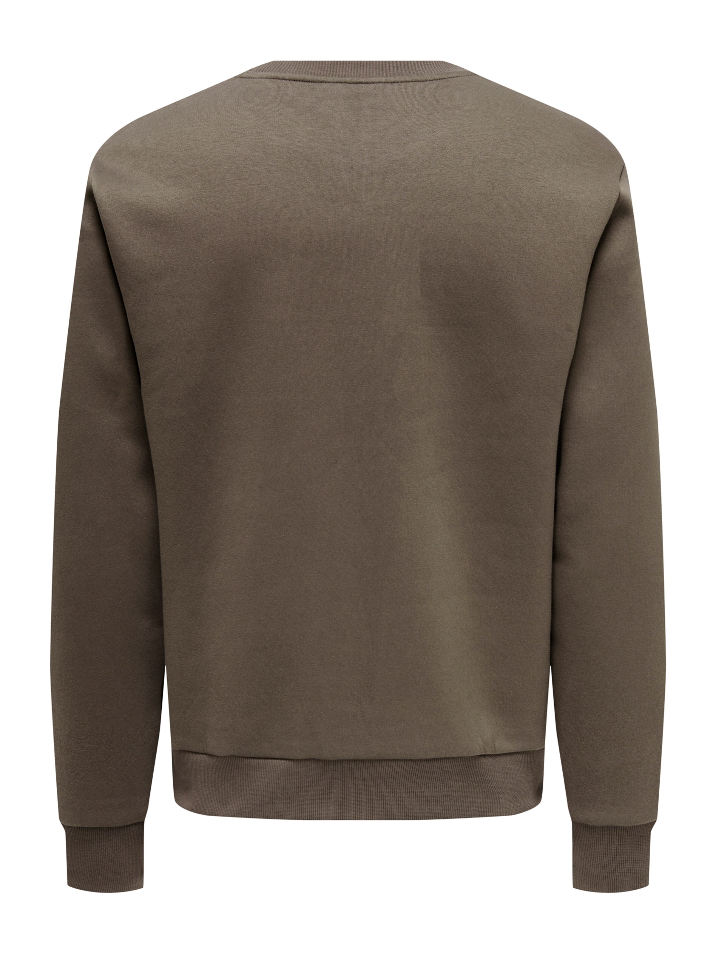 Coupe regular Sweat-shirt 'ONSCERES' Only & Sons en marron