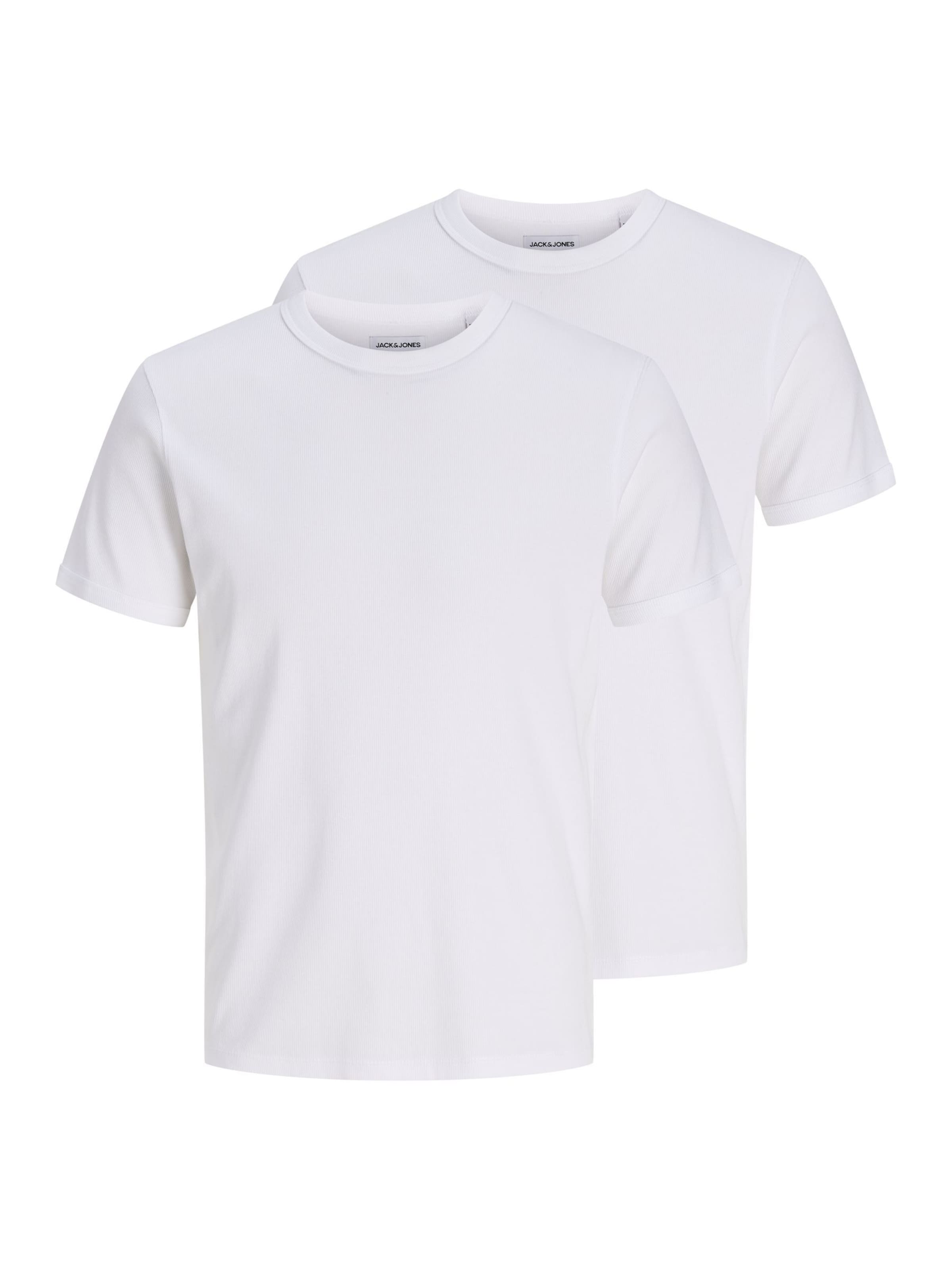 JACK & JONES Camiseta en XS en blanco, Vista del producto
