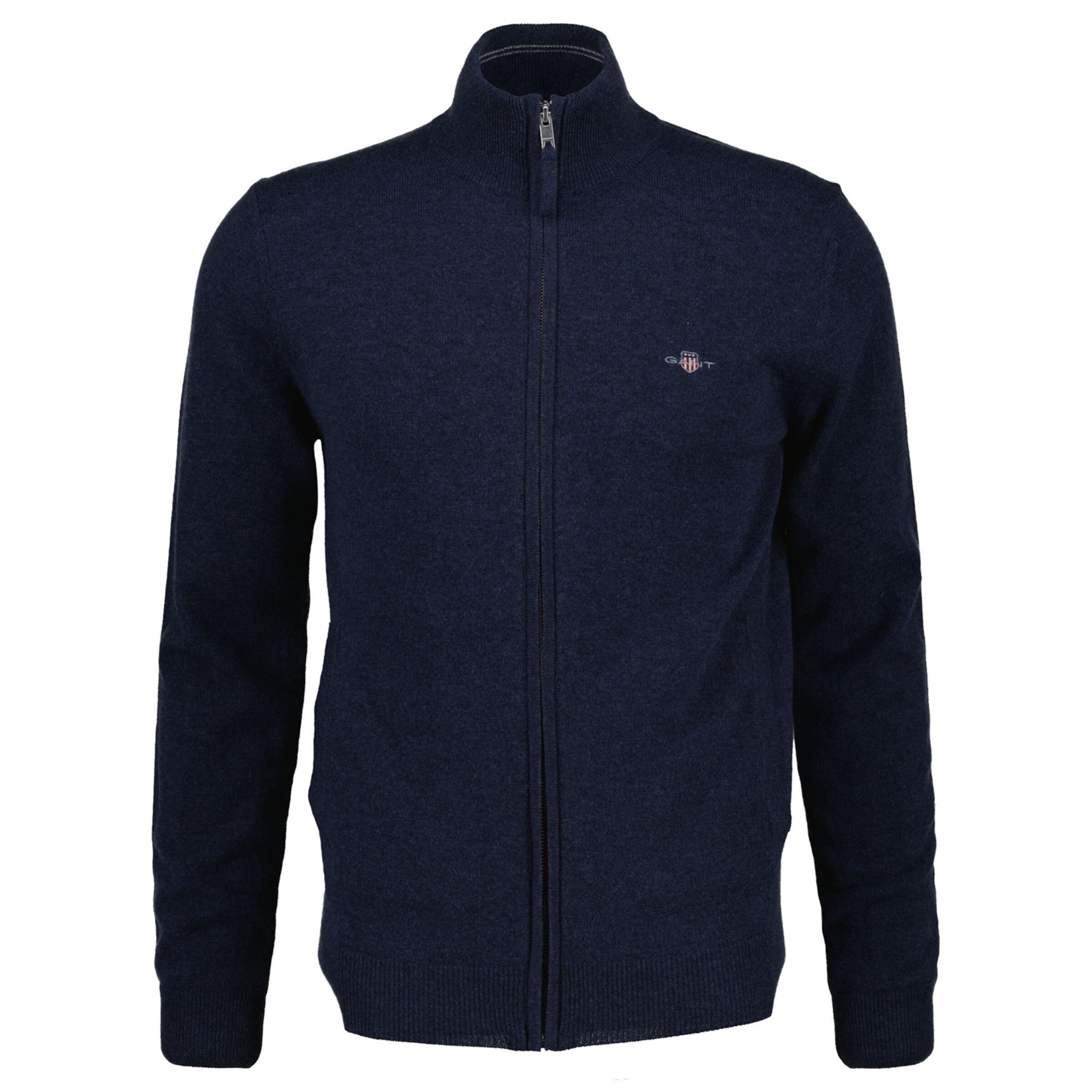 Vestes en maille 'Superfine' GANT en bleu : devant