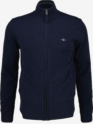 Vestes en maille 'Superfine' GANT en bleu : devant