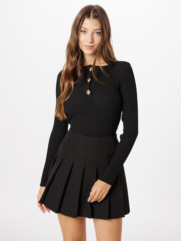 River Island Sweater in Black: front