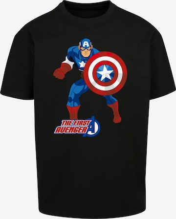 F4NT4STIC T-Shirt 'Marvel Avengers ' in Schwarz: Vorderseite