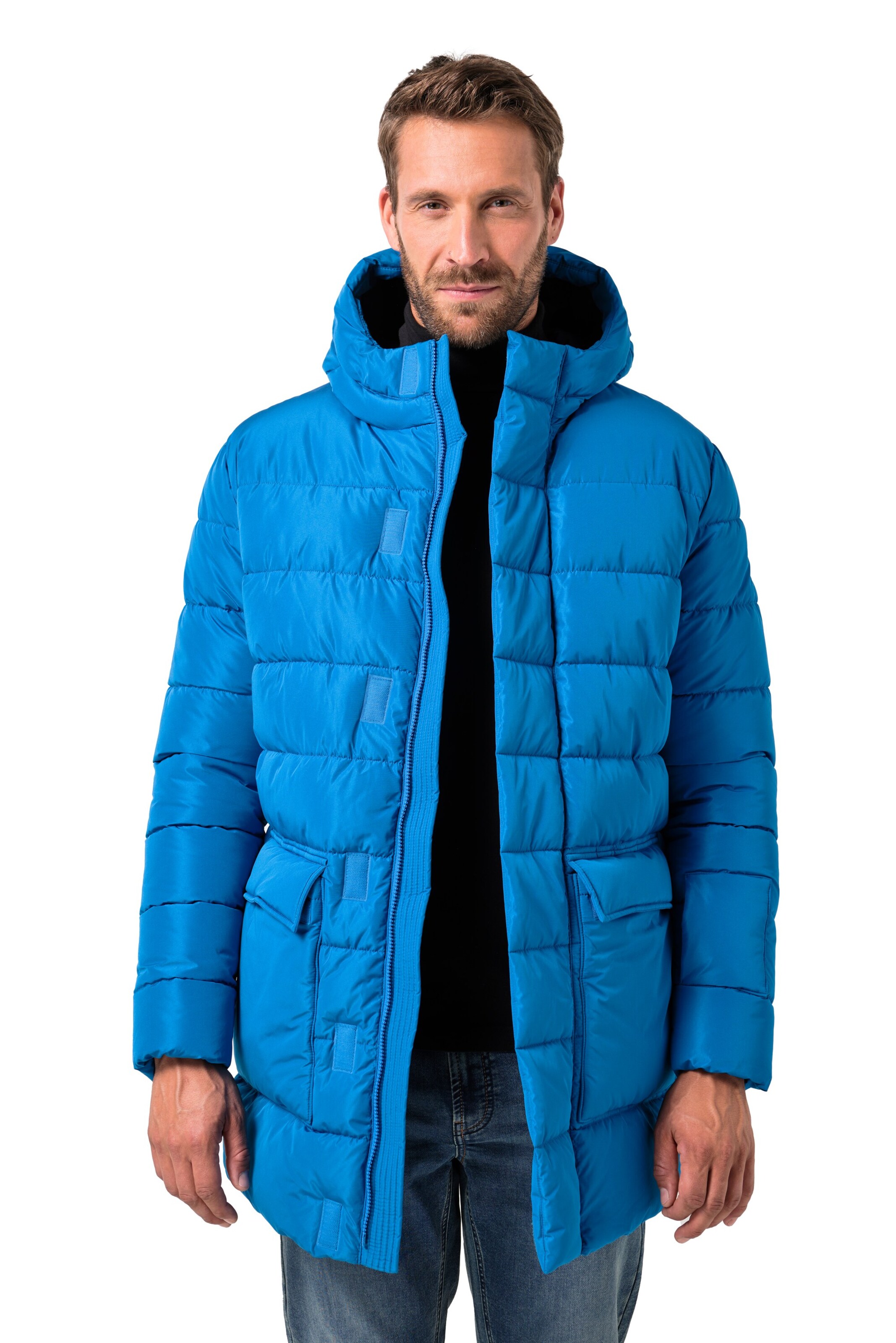 Veste d’hiver JAY-PI en bleu : devant