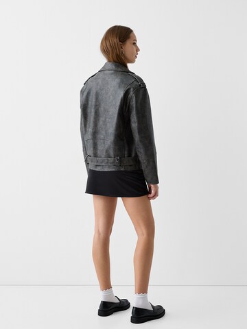 Veste mi-saison Bershka en gris