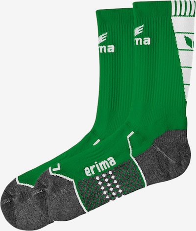 ERIMA Athletic Socks in Grey / Green / White, Item view