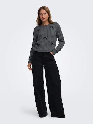 JDY - Jersey 'JDYBOW' en gris