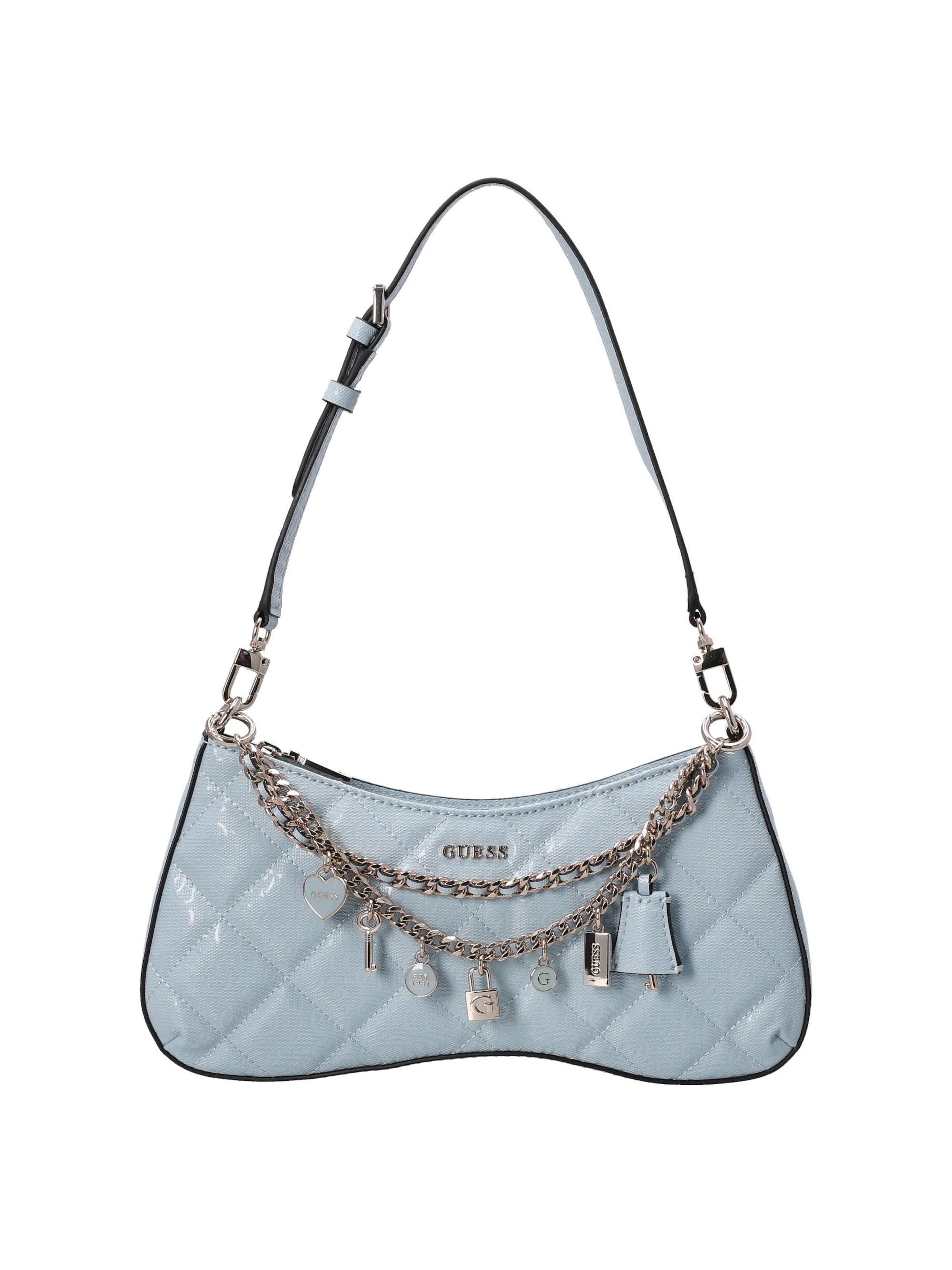 GUESS Originals Umhängetasche 'Libby'‌‌‌ in Blau: Vorderseite