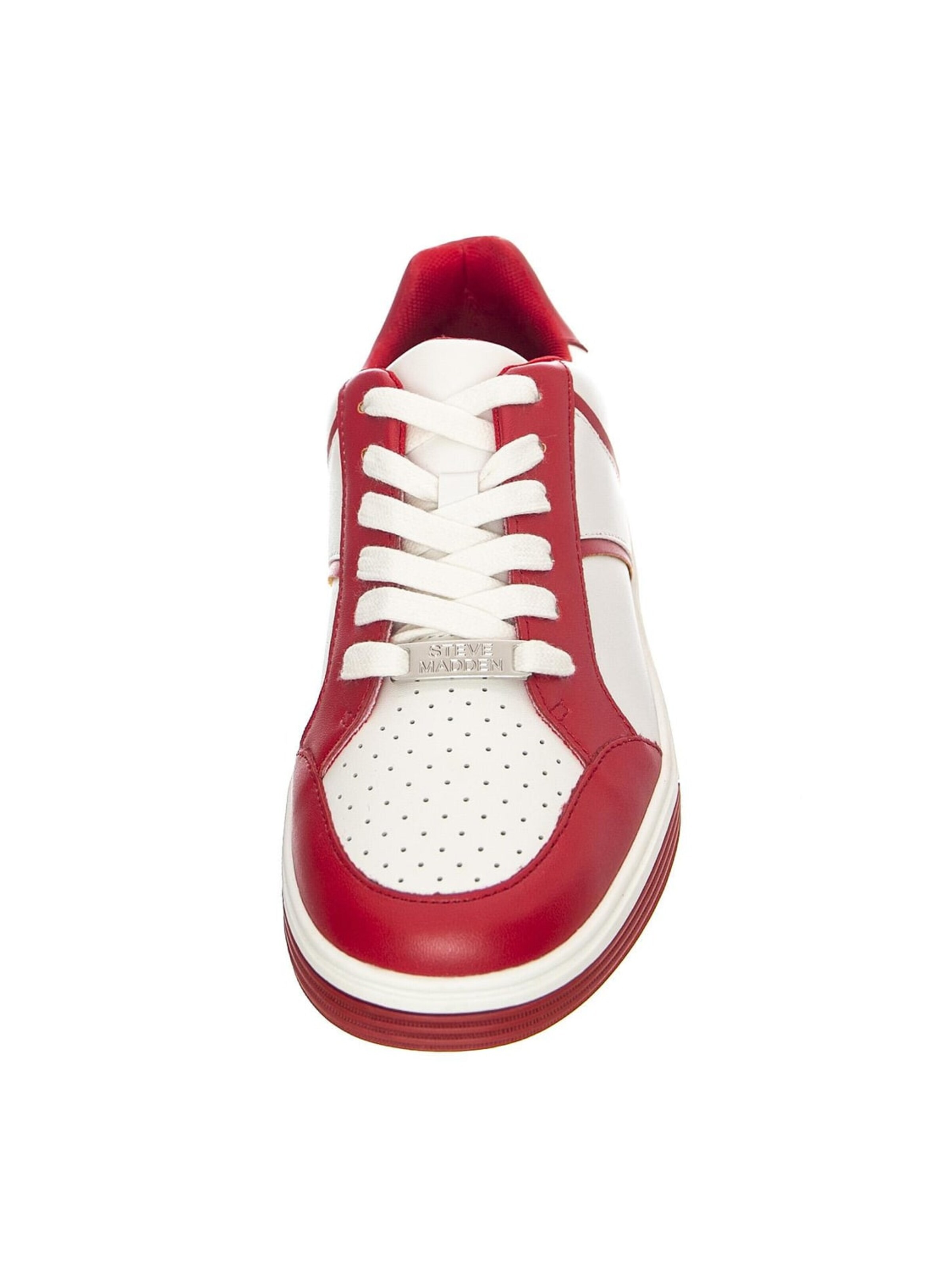 Sneaker bassa 'W' Axis-SM Red Multi Sandals' di STEVE MADDEN in bianco