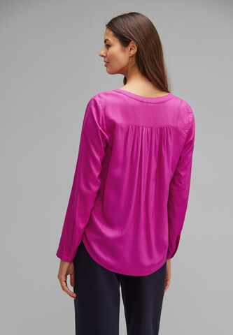 STREET ONE Blouse 'Bamika' in Roze