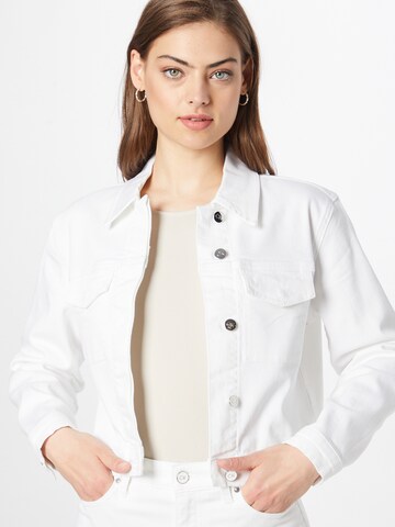 Calvin Klein Prehodna jakna | bela barva: sprednja stran