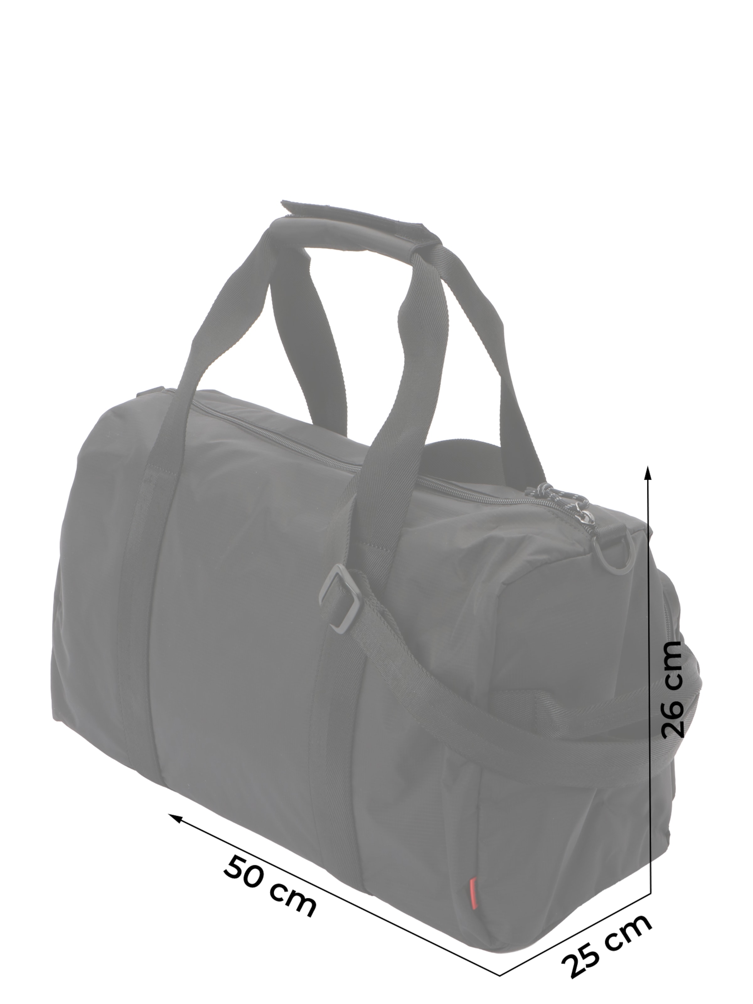 HUGO Reisikott 'EVERETT', värv must