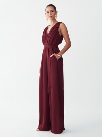 BWLDR - Jumpsuit 'ALINA' en rojo
