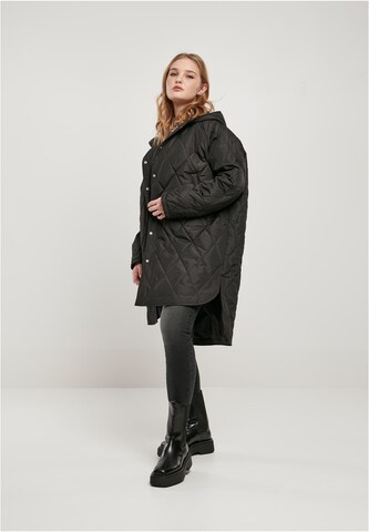 Urban Classics Between-seasons coat in Black