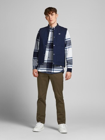 JACK & JONES Regular Fit Hemd 'Curtis' in Blau