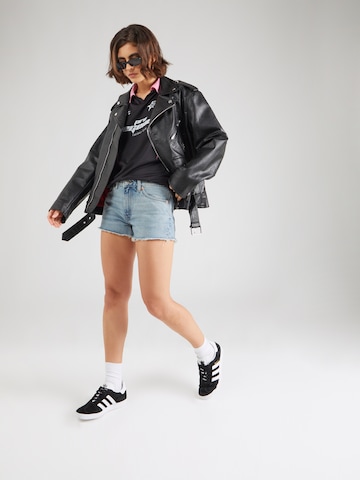 Monki Slimfit Jeans i blå