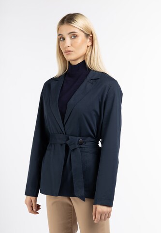 DreiMaster Klassik Between-Season Jacket in Blue: front