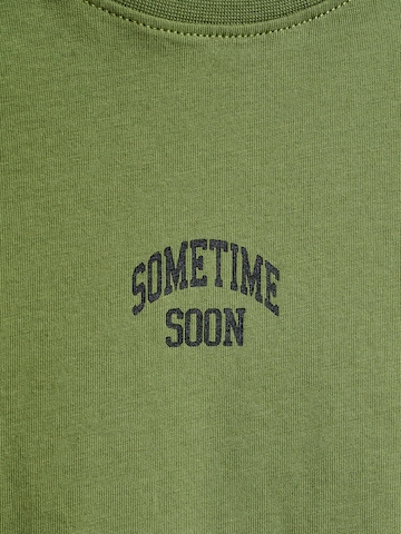 SOMETIME SOON Shirt 'Karma' in Grün