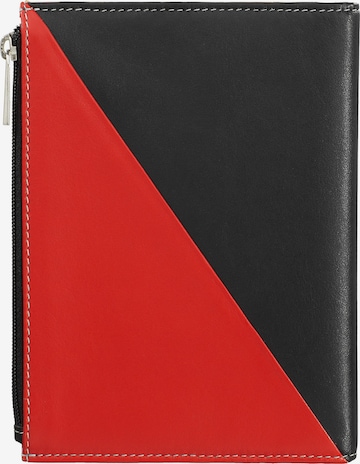 DuDu Wallet 'Barbados' in Red: front