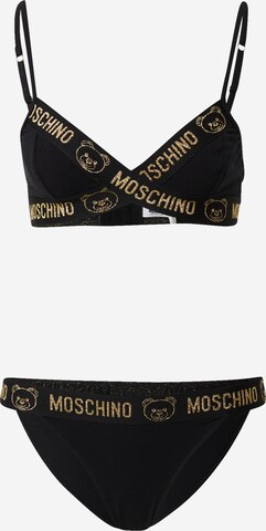 Moschino Underwear Alusasusetti värissä musta: edessä