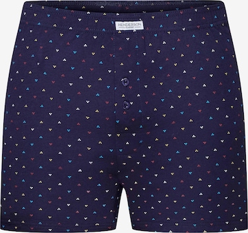 Henderson - Calzoncillo boxer 'Weiche Boxershorts aus Baumwolle Elastische locker bequem Classic M' en azul: frente