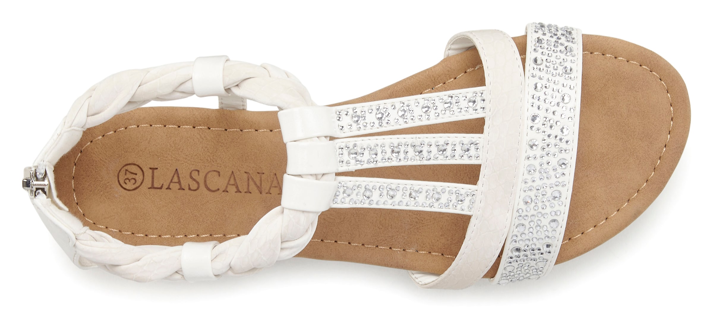 LASCANA Sandaalit värissä valkoinen