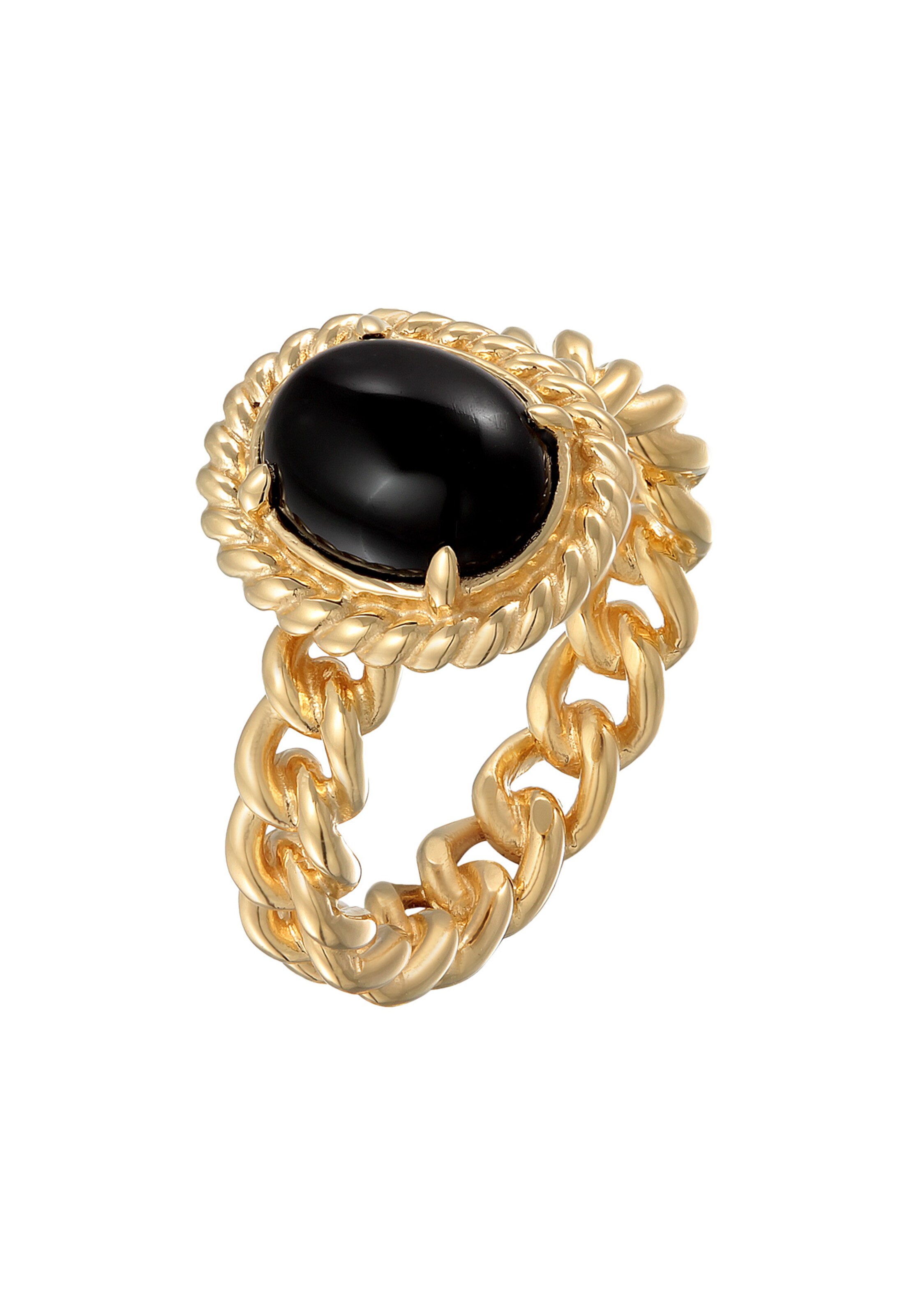 ELLI PREMIUM Ring 'Vintage' in Gold: front