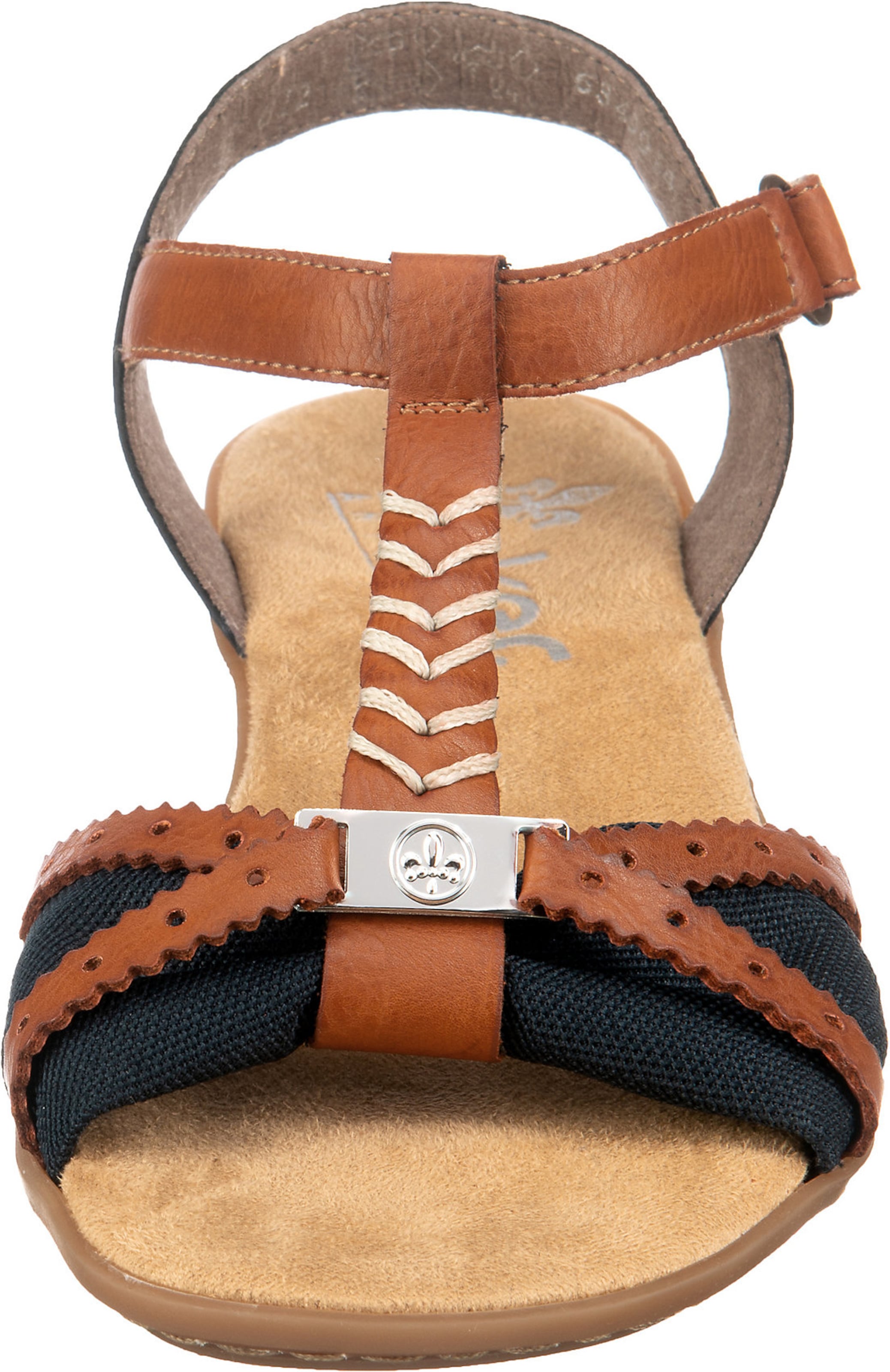Rieker Strap Sandals in Blue