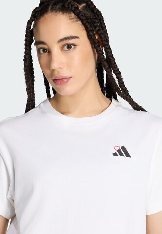 ADIDAS SPORTSWEAR Performance shirt in White