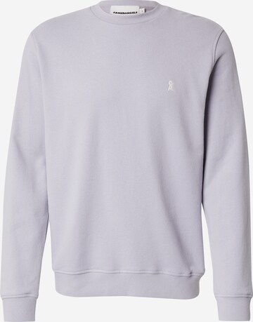 ARMEDANGELSSweater majica 'BAARO' - siva boja: prednji dio