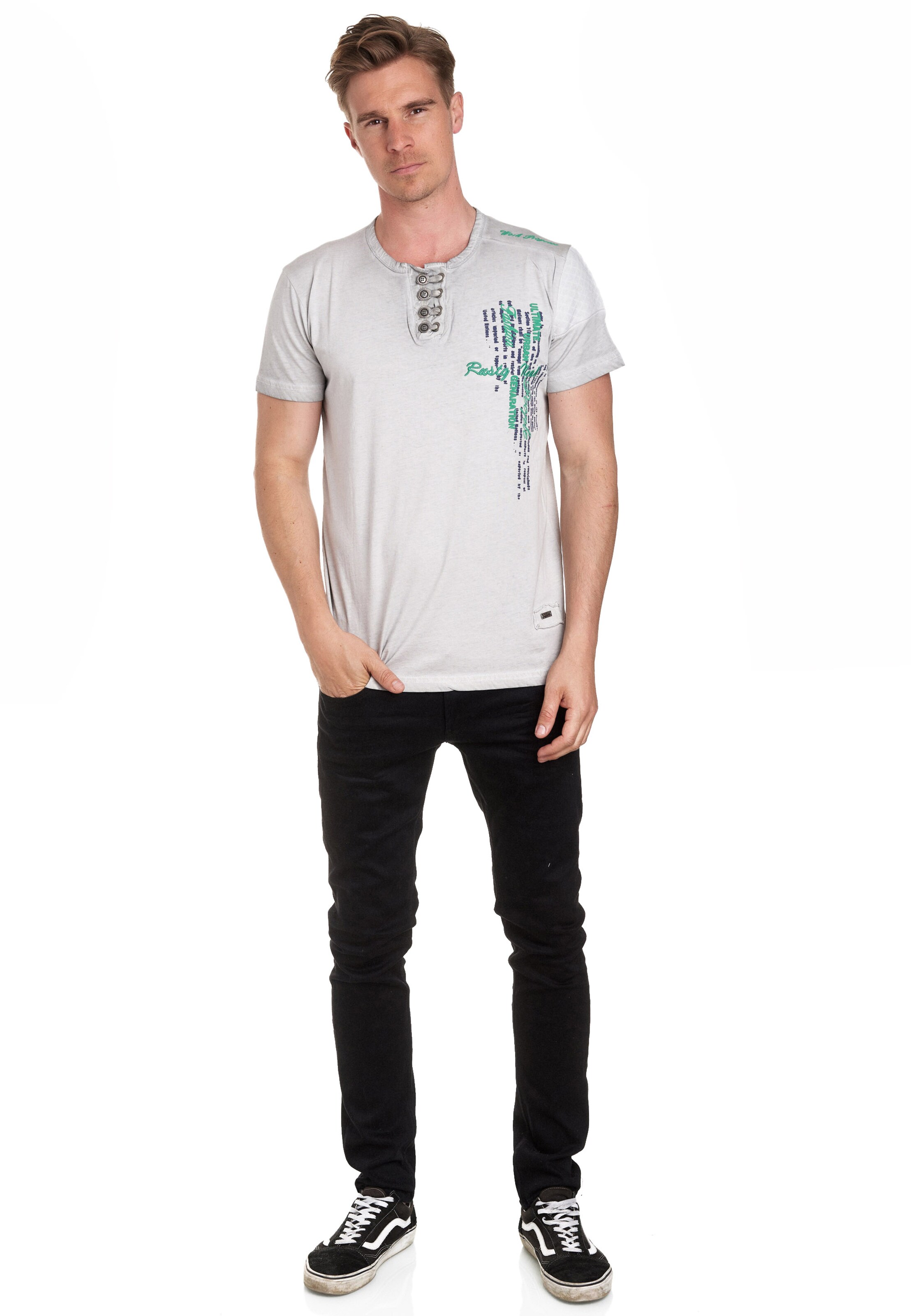 Rusty Neal T-Shirt in Grau