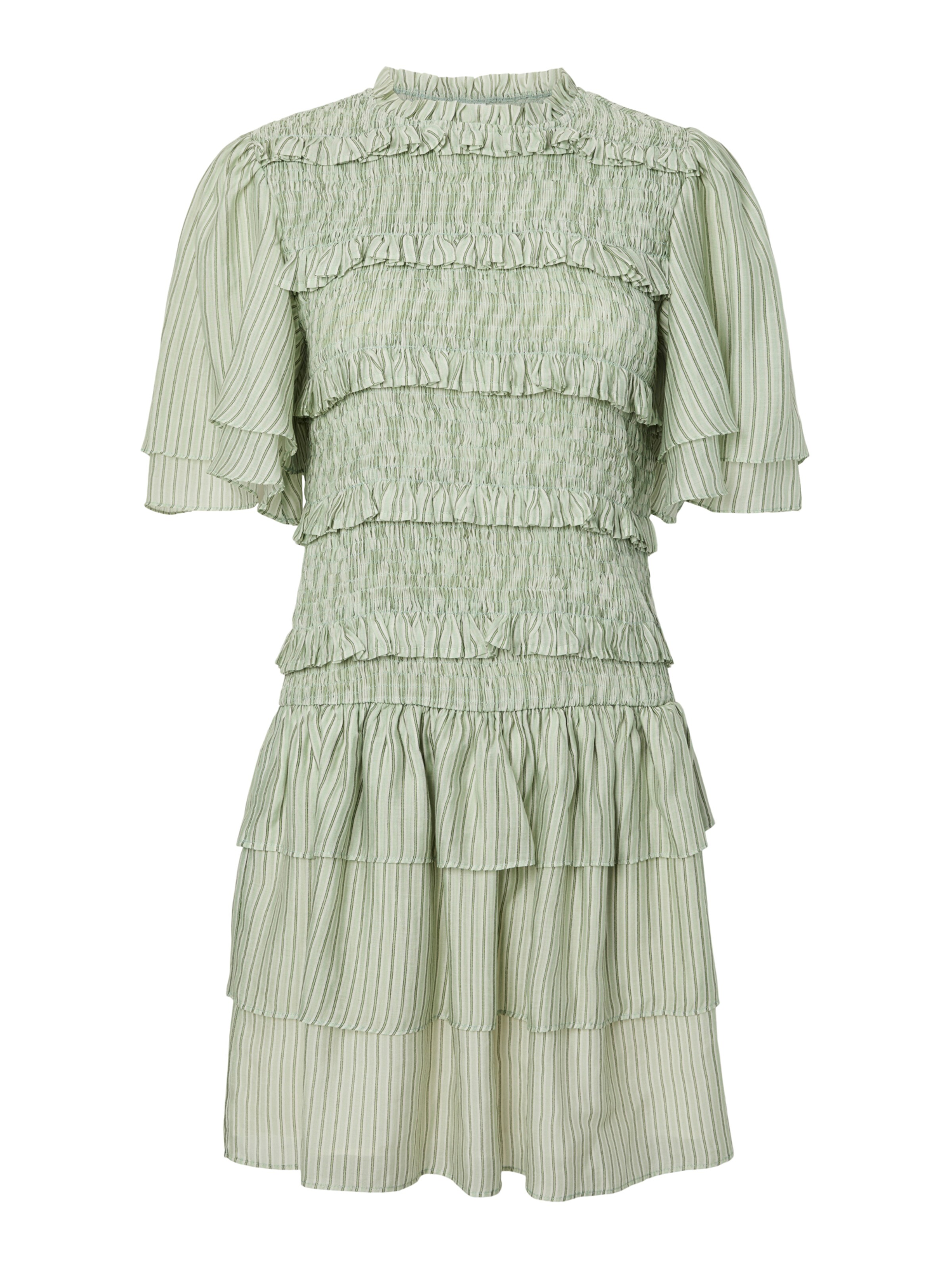 zaļš YAS Kleita 'YASTRACY': no priekšpuses