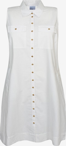 Robe 'Jeana' Zhenzi en blanc : devant