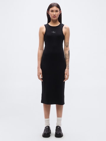 Calvin Klein Jeans Kleid in Schwarz: Vorderseite