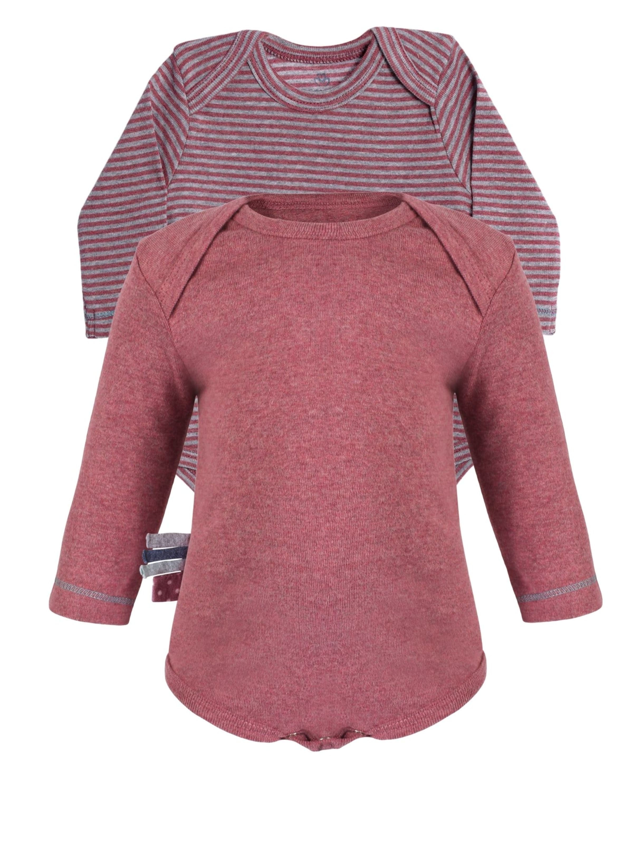 OrganicEra Strampler/Body 'Set'‌ in Rot: Vorderseite