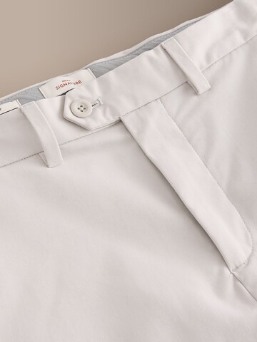 Next Слим Брюки-чинос 'Ultimate' в Белый