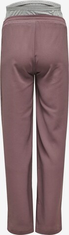 Only Maternity Wide Leg Hose in Pink