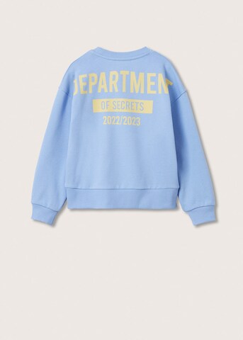 Sweat-shirt MANGO KIDS en bleu