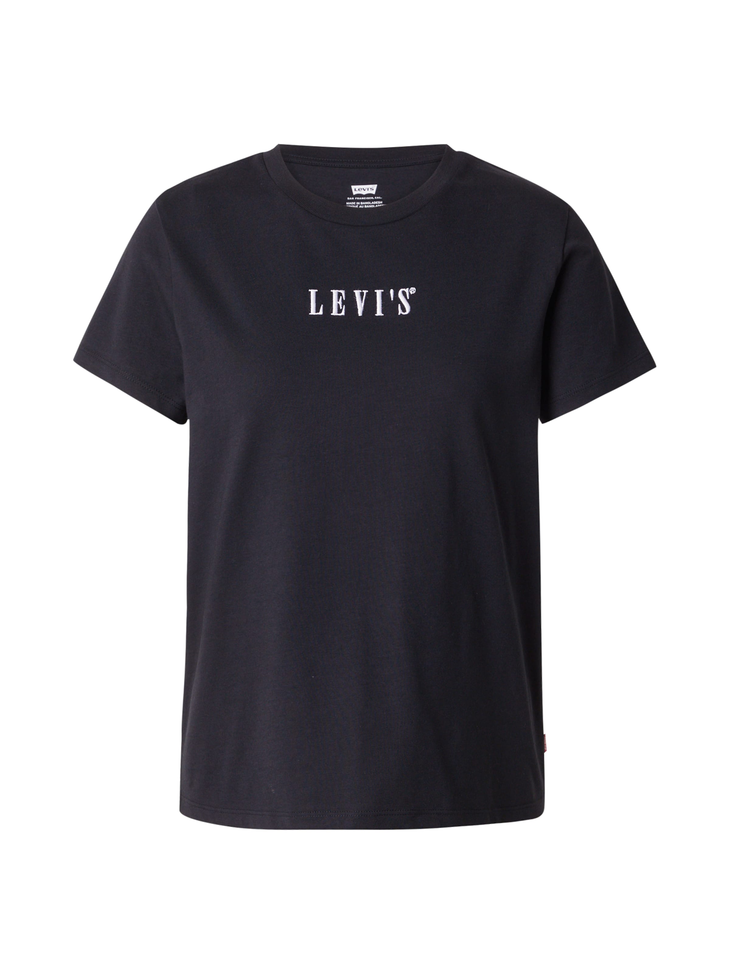 LEVI'S ® Tričko 'The Perfect Tee' - Čierna: predná strana