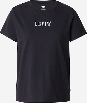 LEVI'S ® - Camisa 'The Perfect Tee' em preto: frente