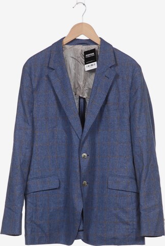 Hackett London Suit Jacket in XXL in Blue: front