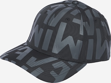 ABOUT YOU x VIAM Studio Cap 'Love' in Black: front