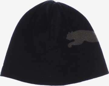 PUMA Hat & Cap in One size in Black: front