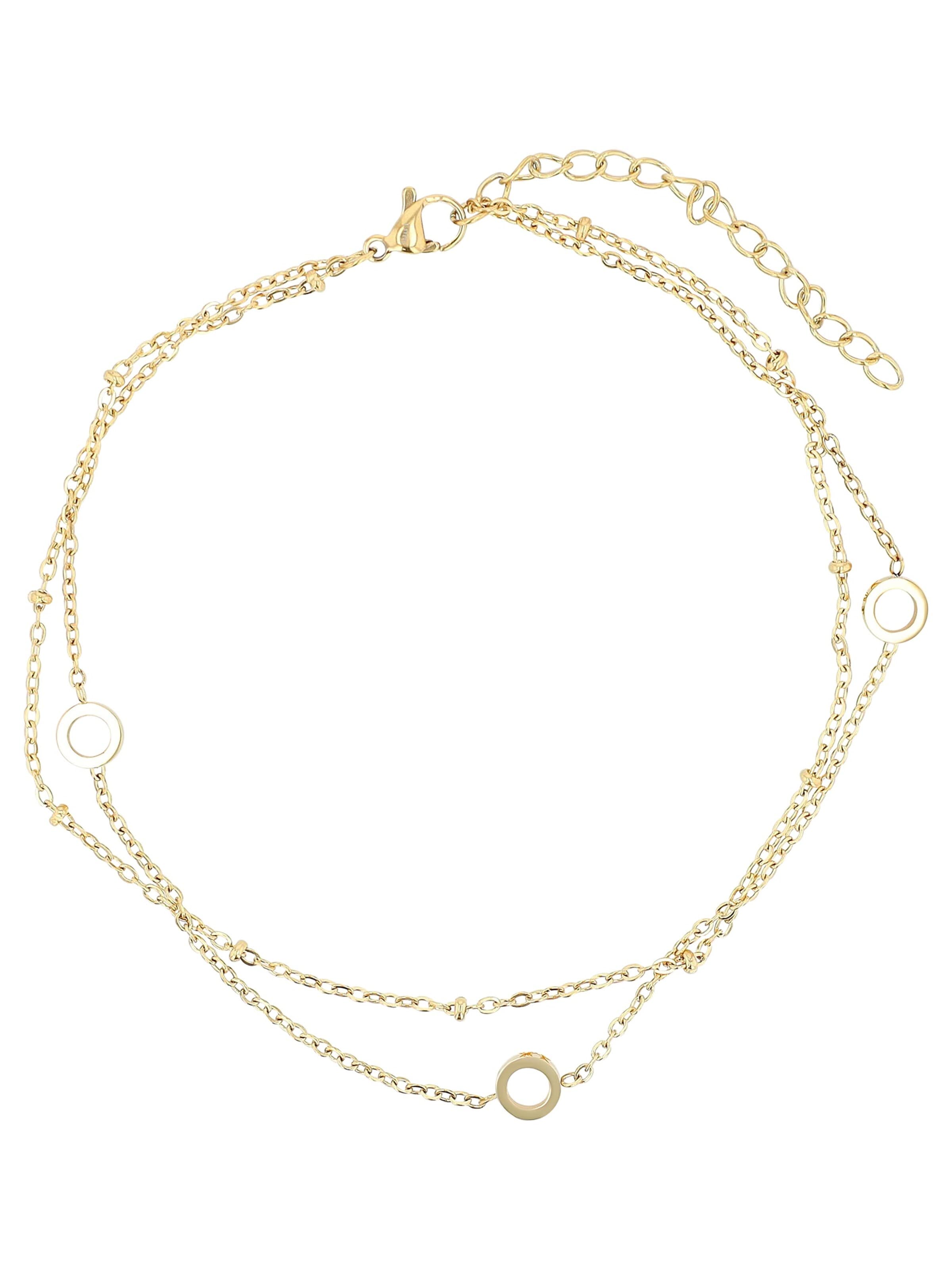 Akzent Fußschmuck 'Kanita, langlebig'‌‌‌‌‌‌ in Gold