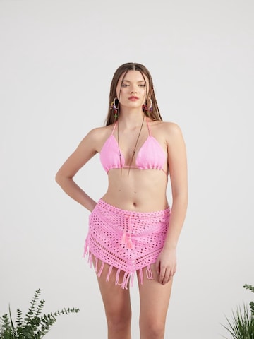 HOLLY LOLLY Trojúhelníková Bikiny – pink