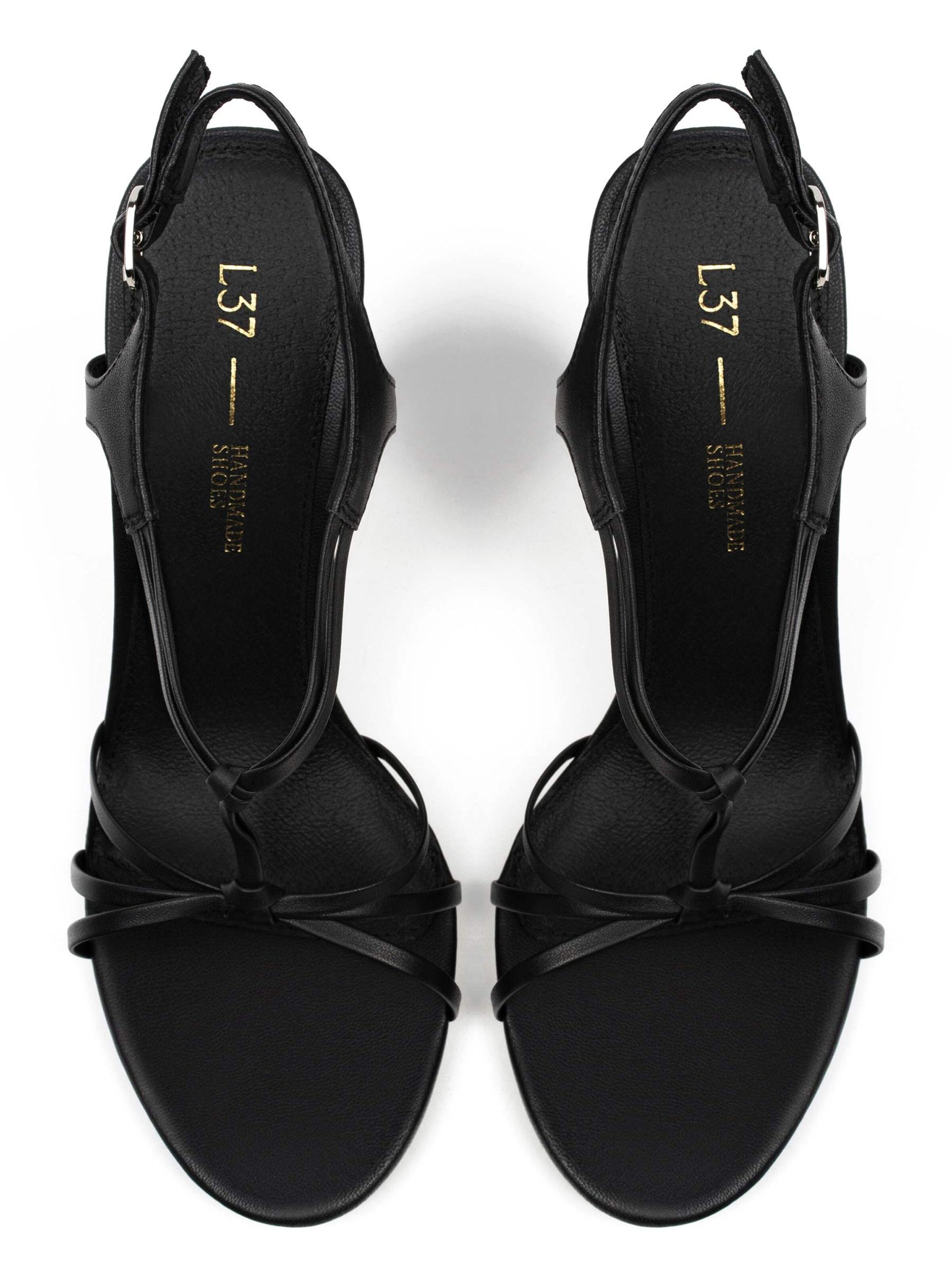L37 HANDMADE SHOES Sandals 'MOONLIGHT GLOW' in Black