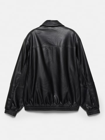 Veste mi-saison Pull&Bear en noir