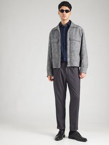 Michael Kors Slim fit Overhemd in Blauw