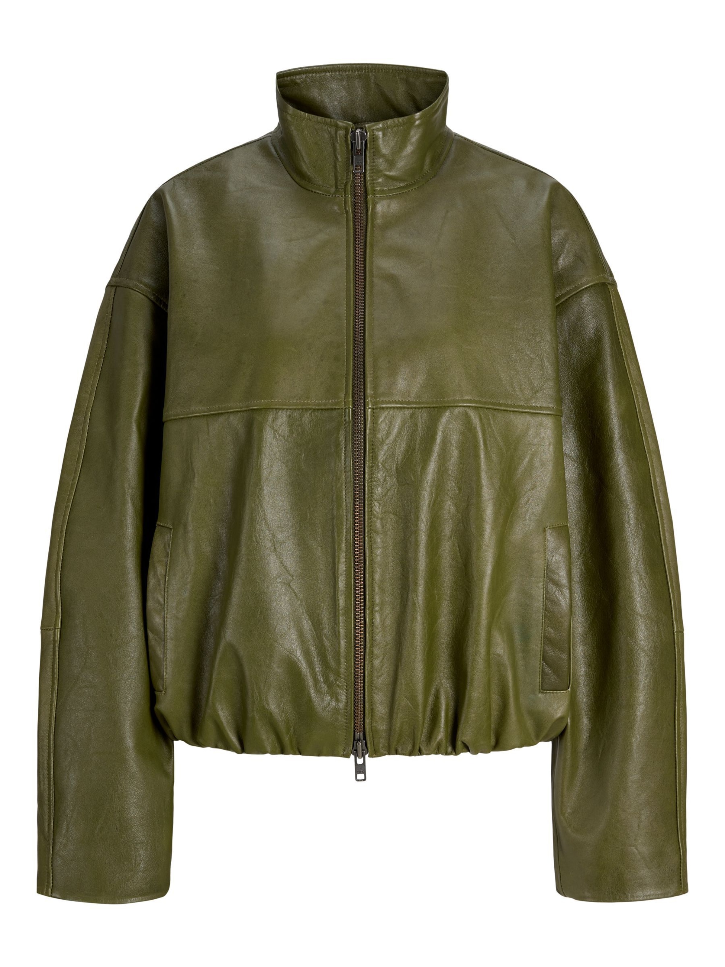 Veste mi-saison JJXX en vert : devant